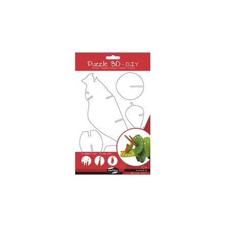Puzzle 3D, Triceratops  Ikaipaka jeux & jouets Royan