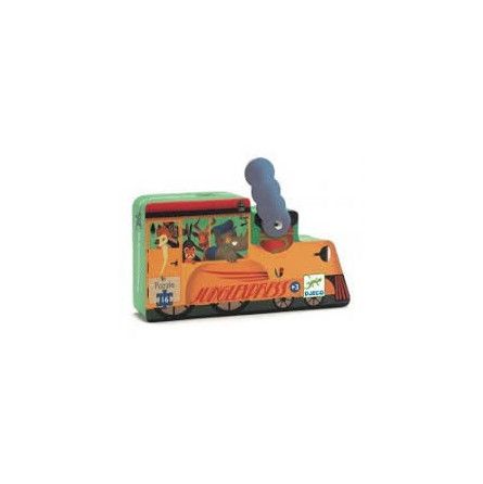 Puzzles silhouettes La locomotive Djeco Ikaipaka jeux & jouets