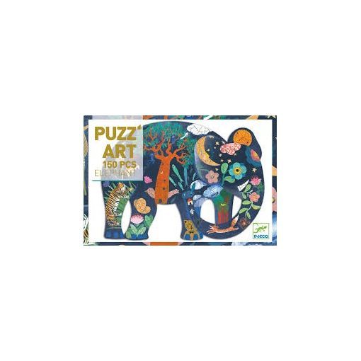 Puzz'Art Eléphant - 150 pcs Djeco Ikaipaka jeux & jouets Royan
