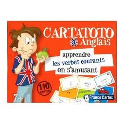 Cartatoto anglais 3 les verbes courants Cartamundi Ikaipaka