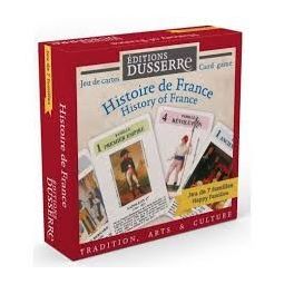 Jeu de 7 familles histoire de france Cartamundi Ikaipaka jeux &