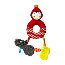 Hochet d'éveil Chaperon rouge Ebulobo Ikaipaka jeux & jouets