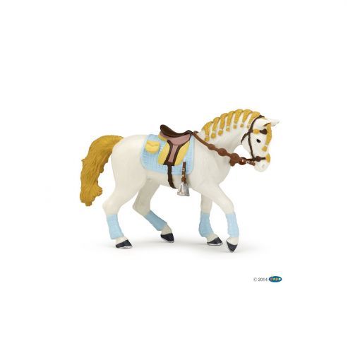 Cheval de la cavalière Fashion Bleue Papo Ikaipaka jeux &
