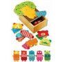 Puzzle bois abra doudou Djeco Ikaipaka jeux & jouets Royan