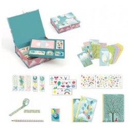 Coffret - Ma papeterie Charlotte Djeco Ikaipaka jeux & jouets