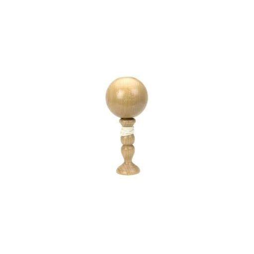 Bilboquet petit classic - teinte naturelle d.50 h.125mm Foulon