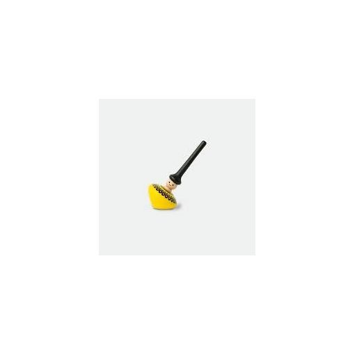 Toupie personnage - jaune d.54 h.132mm Foulon Ikaipaka jeux &