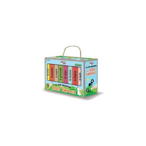 Livre ma petite bibliotheque mes petits animaux Sassi Ikaipaka