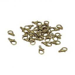 Fermoir 12 mm Or 30 pièces Copper Artemio Ikaipaka jeux &