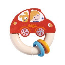Hochet Bolide rouge Haba Ikaipaka jeux & jouets Royan
