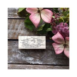 Tampon bois - Jolie Fleurs Chou & Flowers Ikaipaka jeux &