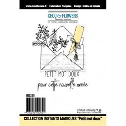 Tampon EZ - Petit mot doux Chou & Flowers Ikaipaka jeux &