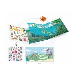 Stickers Les aventures en mer Djeco Ikaipaka jeux & jouets Royan