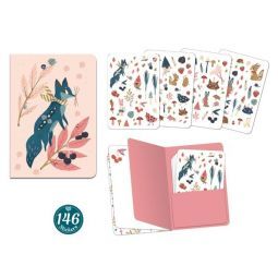Carnet Stickers - Lucille Djeco Ikaipaka jeux & jouets Royan