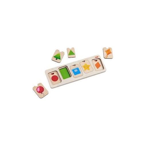 Puzzle bois formes et couleurs Haba Ikaipaka jeux & jouets Royan