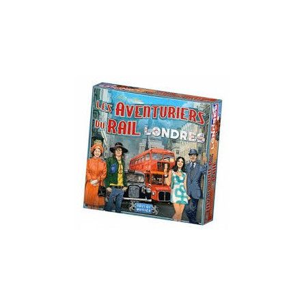 Les Aventuriers du Rail Londres Asmodee Ikaipaka jeux & jouets