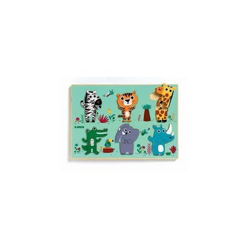 Puzzles bois Coucou-croco Djeco Ikaipaka jeux & jouets Royan