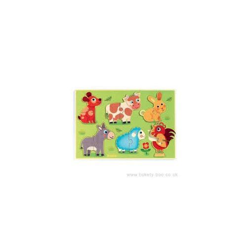 Puzzles bois Coucou-cow Djeco Ikaipaka jeux & jouets Royan