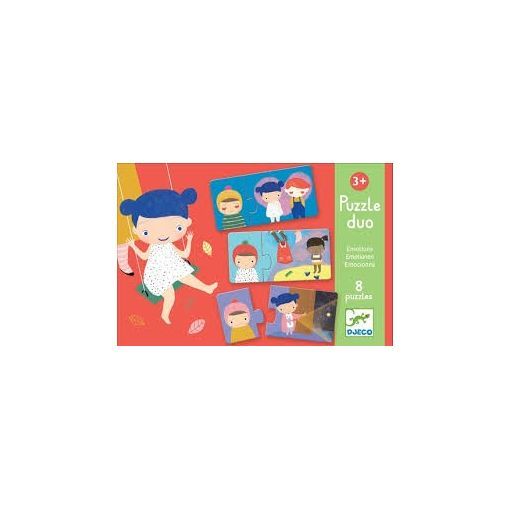Puzzle duo émotions Djeco Ikaipaka jeux & jouets Royan