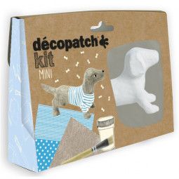 Mini kit Teckel Décopatch - IkaIpaka Royan