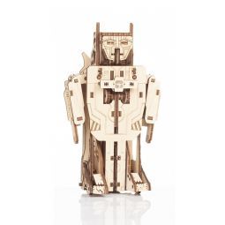 Puzzle maquette Robot-Avion transformeur 3D mobile en bois Mr