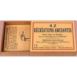 42 Récréations Amusantes marc vidal Ikaipaka jeux & jouets Royan