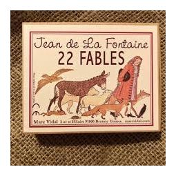 22 Fables de la Fontaine marc vidal Ikaipaka jeux & jouets Royan