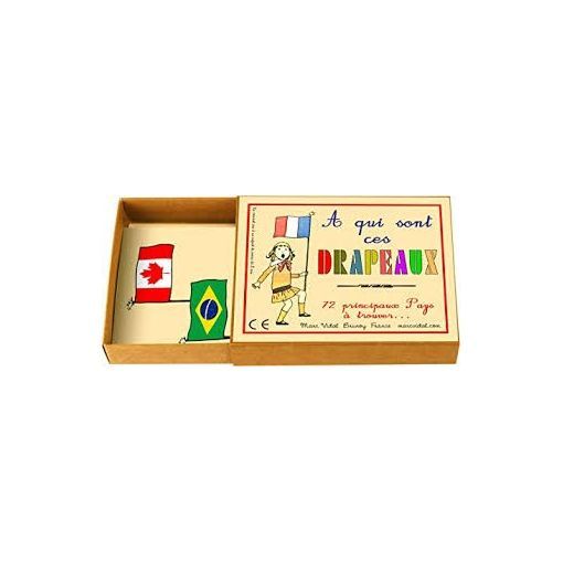 A qui sont ces Drapeaux  Ikaipaka jeux & jouets Royan