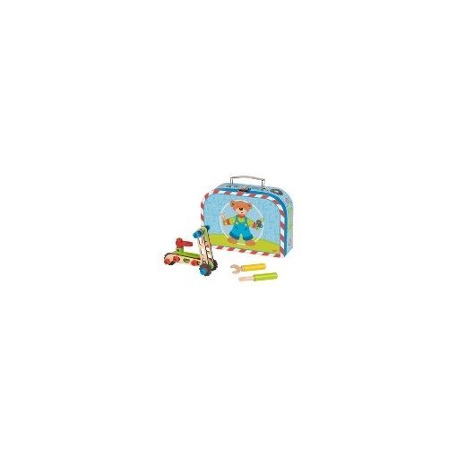 Valise kit construction vehicule Goki Ikaipaka jeux & jouets