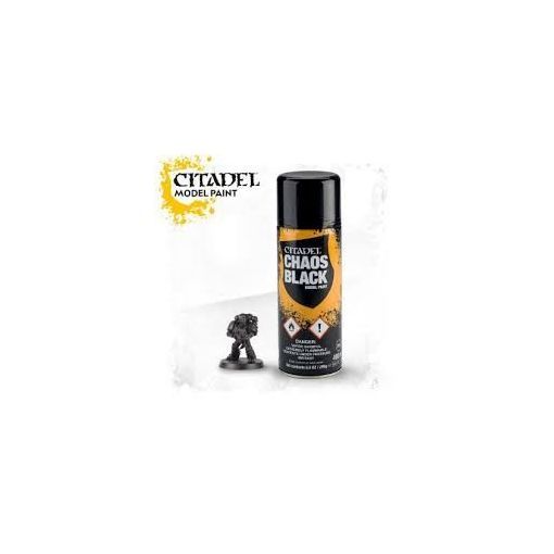 Bombe Spray Citadelle CHAOS BLACK SPRAY Citadelle Ikaipaka jeux