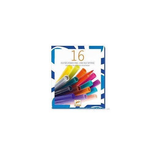 Les couleurs - Pour les grands 16 feutres pointe fine Djeco