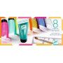 Les couleurs - Pour les grands 8 tubes de gel pailleté Djeco