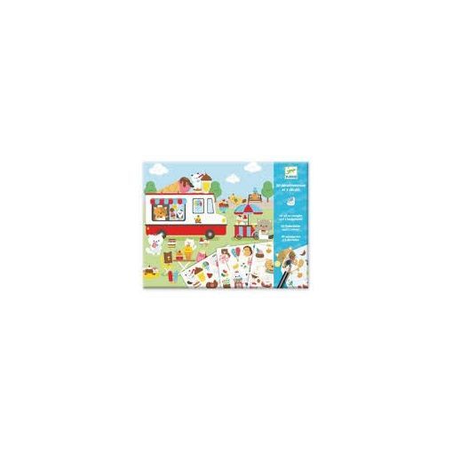 90 decalcomanies et 3 décors Djeco Ikaipaka jeux & jouets Royan