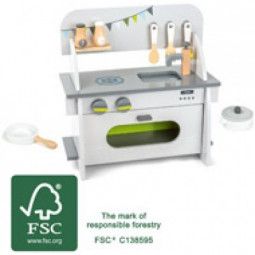 Cuisine d'enfant "Compact" Legler Ikaipaka jeux & jouets Royan