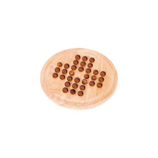 Solitaire billes bois 24cm Loisirs nouveaux Ikaipaka jeux &