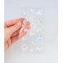 Autocollants Epoxy transparents Licornes Artemio Ikaipaka jeux