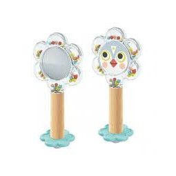 Baby blanc BabyFlower hochet Djeco Ikaipaka jeux & jouets Royan