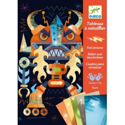 Tableaux à métalliser - Robots Djeco Ikaipaka jeux & jouets