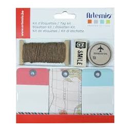 kit étiquettes Voyage Artemio Ikaipaka jeux & jouets Royan