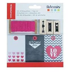kit étiquettes Love Artemio Ikaipaka jeux & jouets Royan