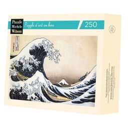 Puzzle Michèle Wilson 250 La vague Hokusai  Ikaipaka jeux &