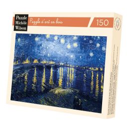 Puzzle Michèle Wilson 150 Nuit étoilée sur le Rhône Van Gogh