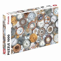 Puzzle 1000 Montres de poches Piatnik Ikaipaka jeux & jouets