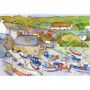 Puzzle - 500 - The Fishing Village  Ikaipaka jeux & jouets Royan