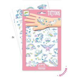 Tatouage- Tattoos - Licornes Djeco Ikaipaka jeux & jouets Royan