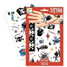 Tatouage - Tattoos - Pirates Djeco Ikaipaka jeux & jouets Royan