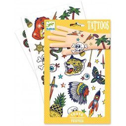 Tatouage - Tattoos - Bang Bang Djeco Ikaipaka jeux & jouets