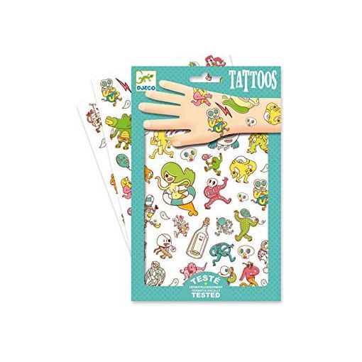Tatouage - Tattoos - Fanfarons Djeco Ikaipaka jeux & jouets