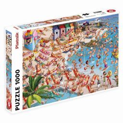 Puzzle 1000 Ruyer La plage Piatnik Ikaipaka jeux & jouets Royan