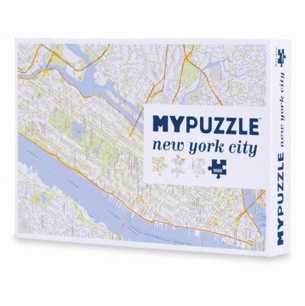 Puzzle - 1000 - Plan de New York - IkaIpaka Royan